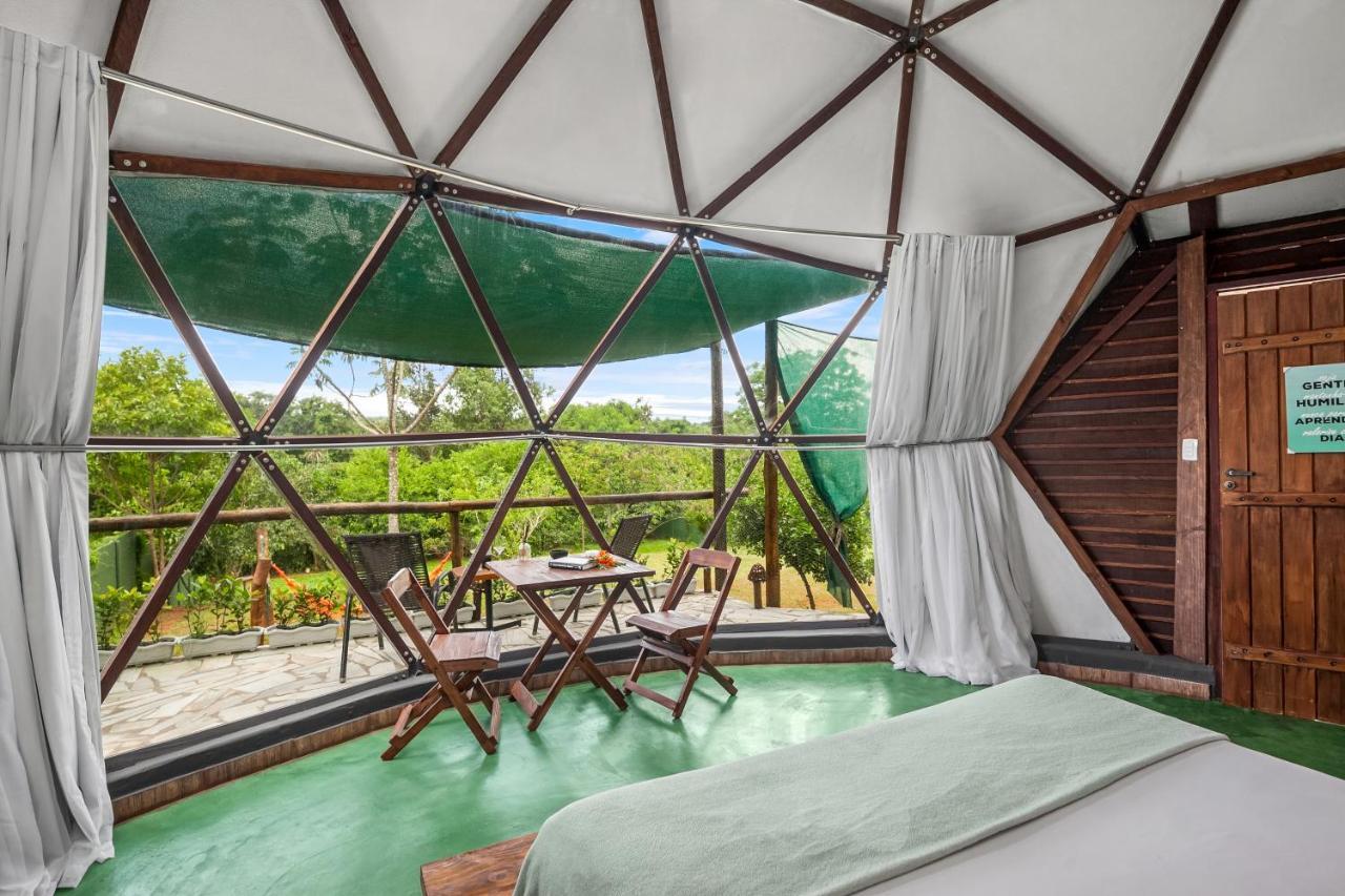 Glamping Serra Da Canastra - Casinha De Hortela - Domo Embauba Delfinópolis 외부 사진