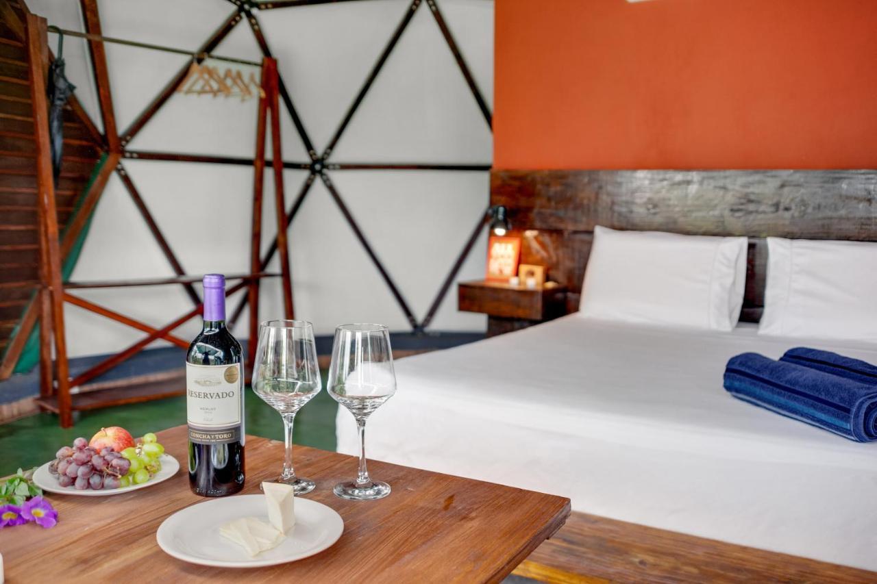 Glamping Serra Da Canastra - Casinha De Hortela - Domo Embauba Delfinópolis 외부 사진