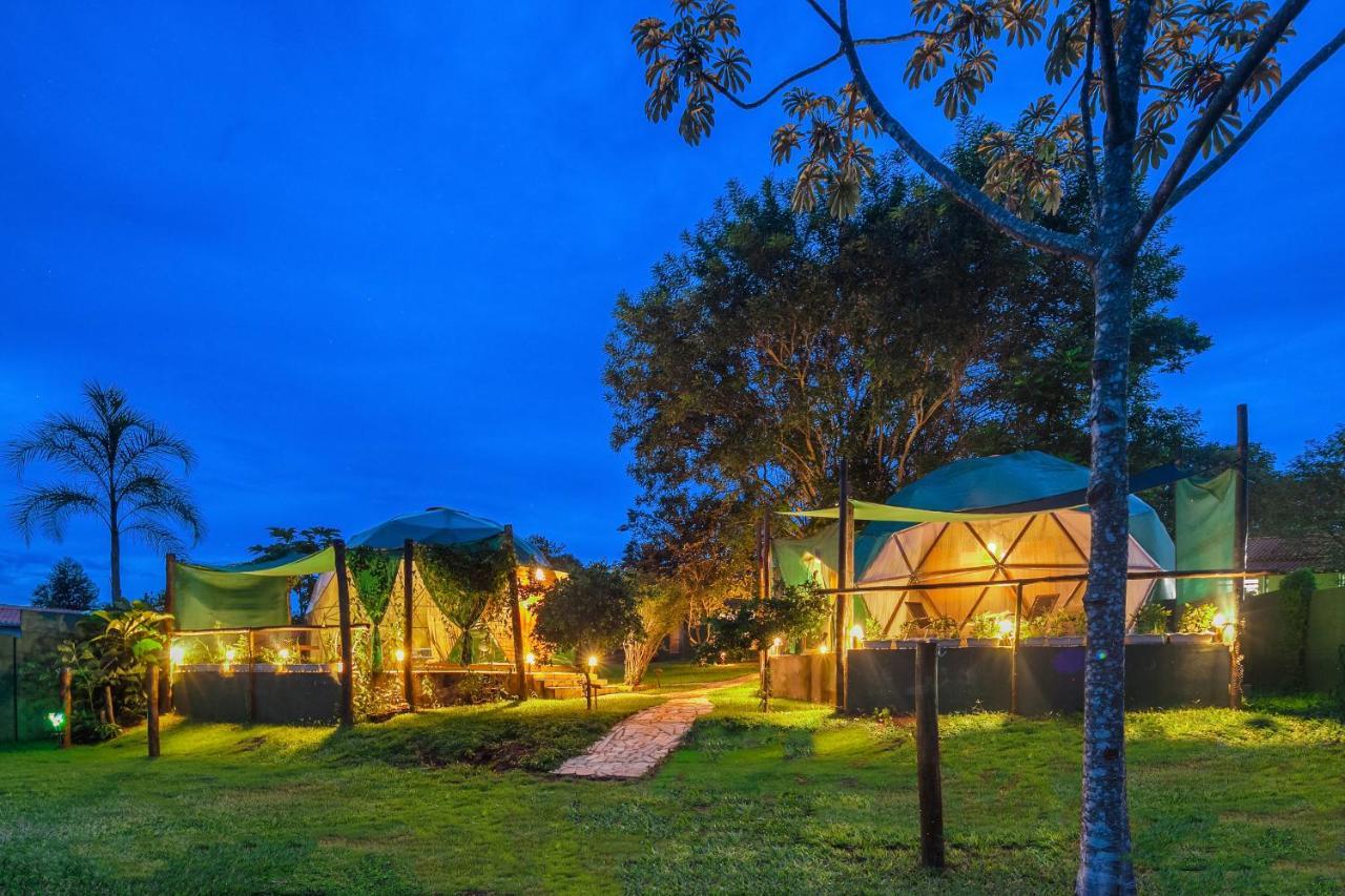 Glamping Serra Da Canastra - Casinha De Hortela - Domo Embauba Delfinópolis 외부 사진